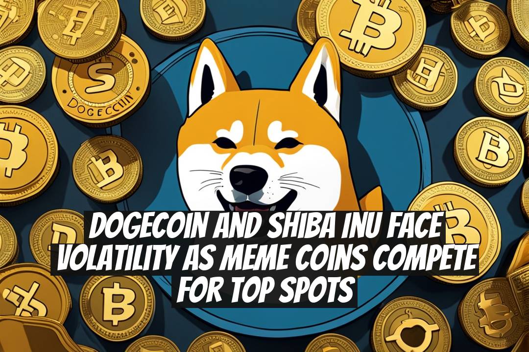 Dogecoin and Shiba Inu Face Volatility as Meme Coins Compete for Top Spots