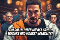 How did October impact crypto traders and market volatility?