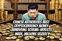 Chinese Authorities Bust Cryptocurrency Money Laundering Scheme: Arrests Made, Millions Seized!
