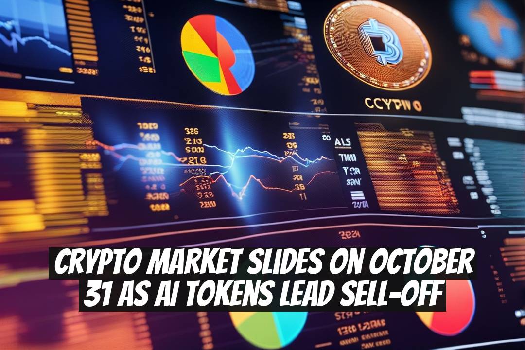 Crypto Market Slides on October 31 as AI Tokens Lead Sell-Off