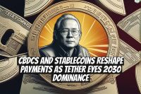 CBDCs and Stablecoins Reshape Payments as Tether Eyes 2030 Dominance