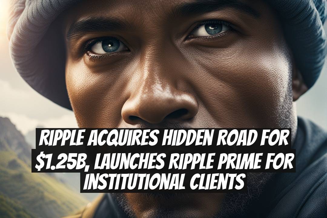 Ripple Acquires Hidden Road for $1.25B, Launches Ripple Prime for Institutional Clients