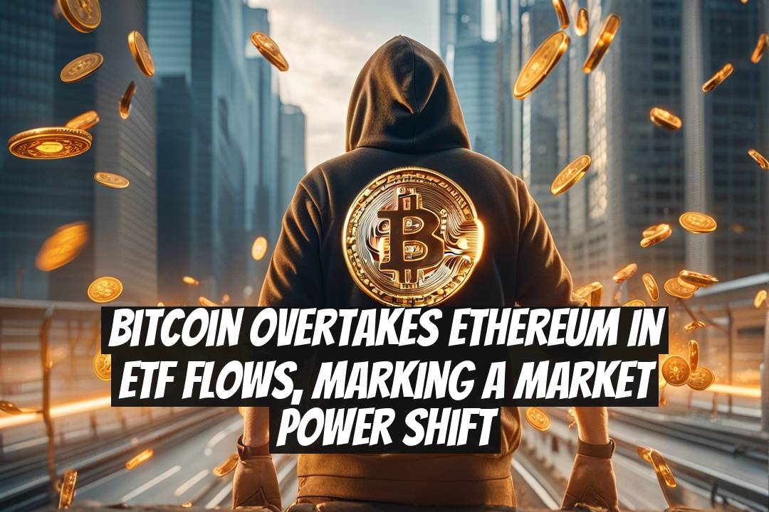 Bitcoin Overtakes Ethereum in ETF Flows, Marking a Market Power Shift