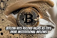 Bitcoin Hits Record Highs as ETFs Drive Institutional Inflows