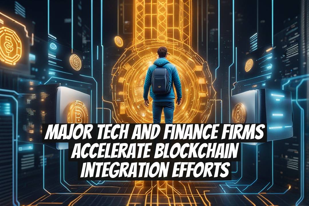 Major tech and finance firms accelerate blockchain integration efforts
