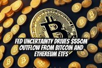 Fed Uncertainty Drives $550M Outflow from Bitcoin and Ethereum ETFs