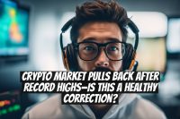 Crypto Market Pulls Back After Record Highs—Is This a Healthy Correction?
