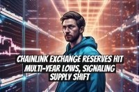 Chainlink Exchange Reserves Hit Multi-Year Lows, Signaling Supply Shift