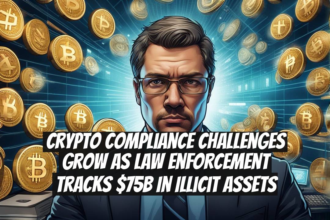 Crypto compliance challenges grow as law enforcement tracks $75B in illicit assets