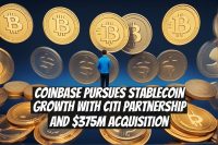 Coinbase Pursues Stablecoin Growth With Citi Partnership and $375M Acquisition