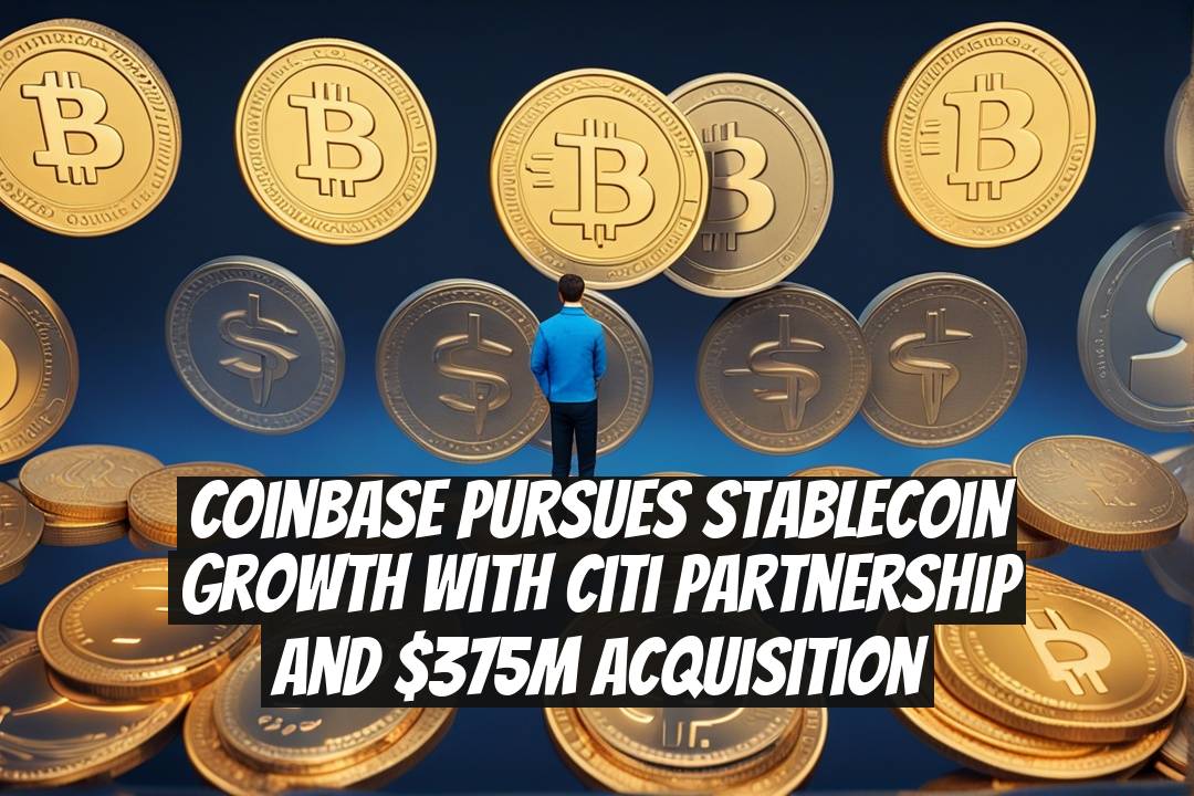 Coinbase Pursues Stablecoin Growth With Citi Partnership and $375M Acquisition