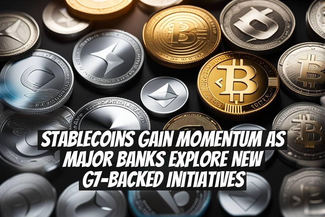 Stablecoins gain momentum as major banks explore new G7-backed initiatives