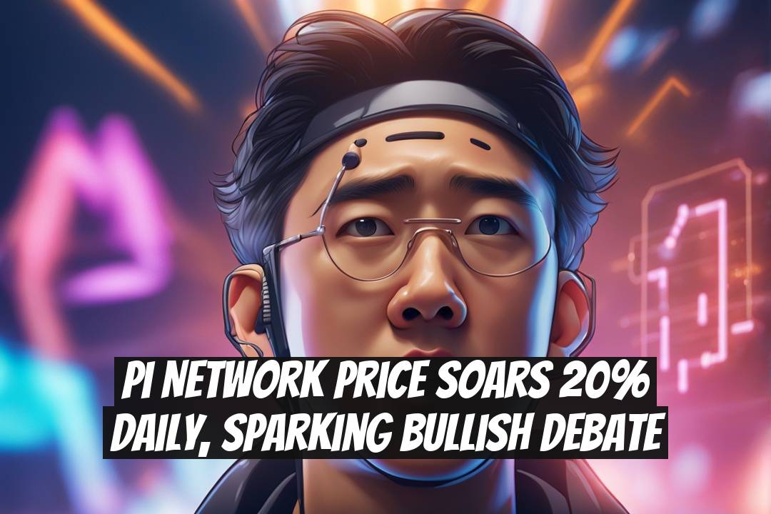 Pi Network Price Soars 20% Daily, Sparking Bullish Debate