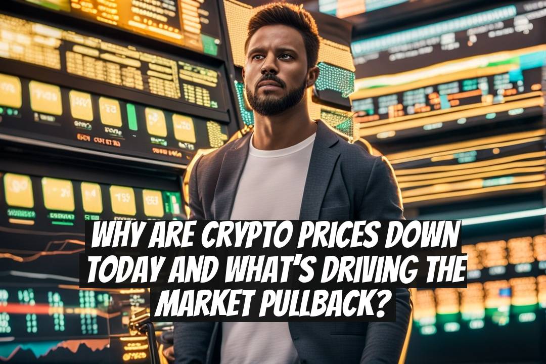 Why Are Crypto Prices Down Today and What’s Driving the Market Pullback?