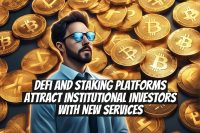 DeFi and staking platforms attract institutional investors with new services