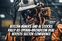 Bitcoin miners and AI stocks rally as OpenAI-Broadcom deal boosts sector confidence