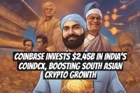 Coinbase invests $2.45B in India's CoinDCX, boosting South Asian crypto growth
