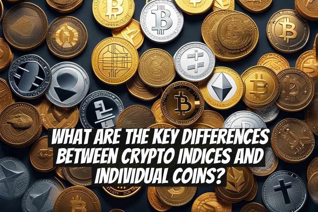 What are the key differences between crypto indices and individual coins?