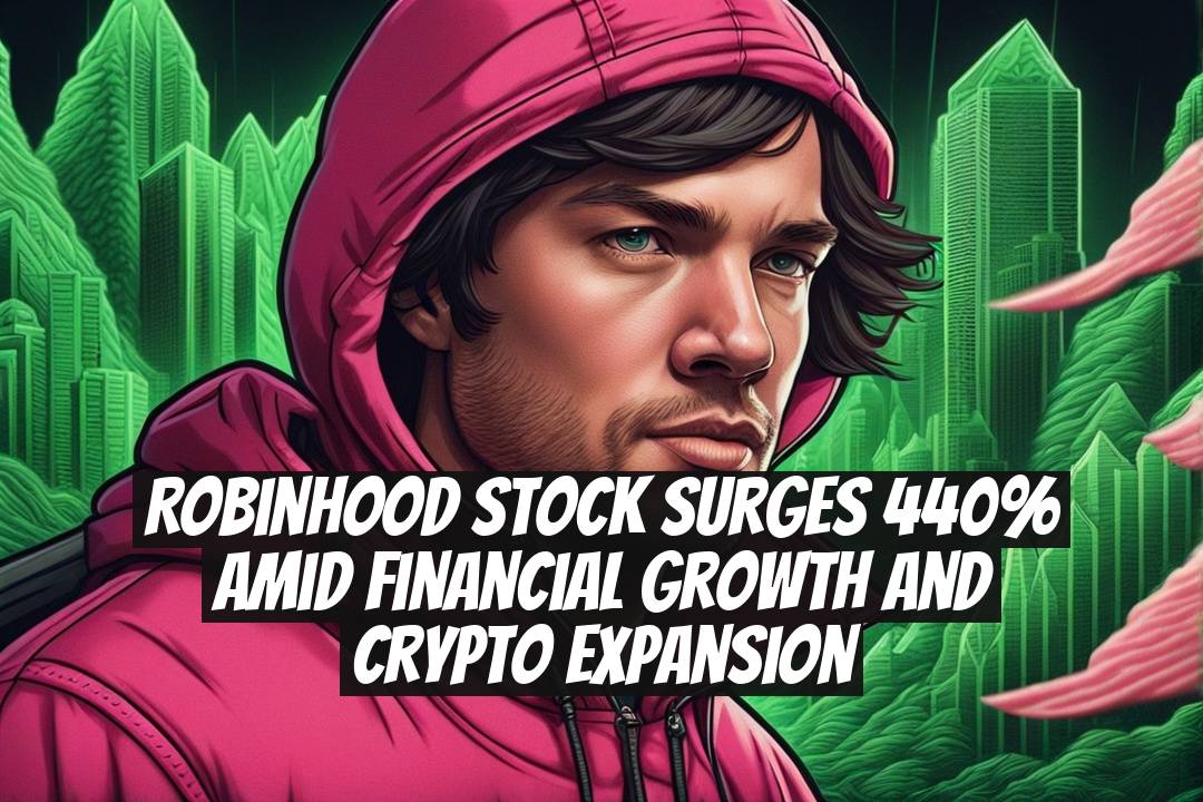 Robinhood stock surges 440% amid financial growth and crypto expansion