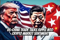 US-China Trade Talks Ripple Into Crypto Market Sentiment