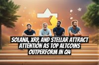 Solana, XRP, and Stellar attract attention as top altcoins outperform in Q4