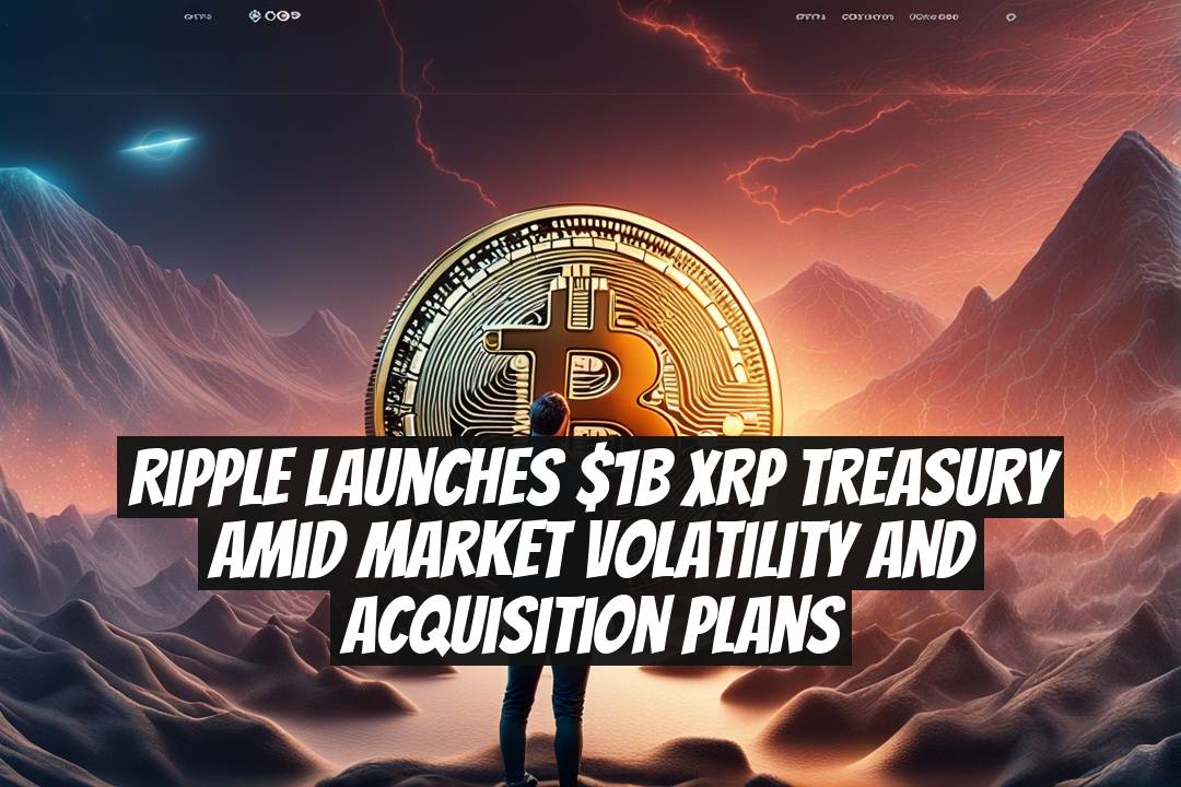 Ripple launches $1B XRP treasury amid market volatility and acquisition plans