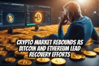 Crypto market rebounds as Bitcoin and Ethereum lead recovery efforts