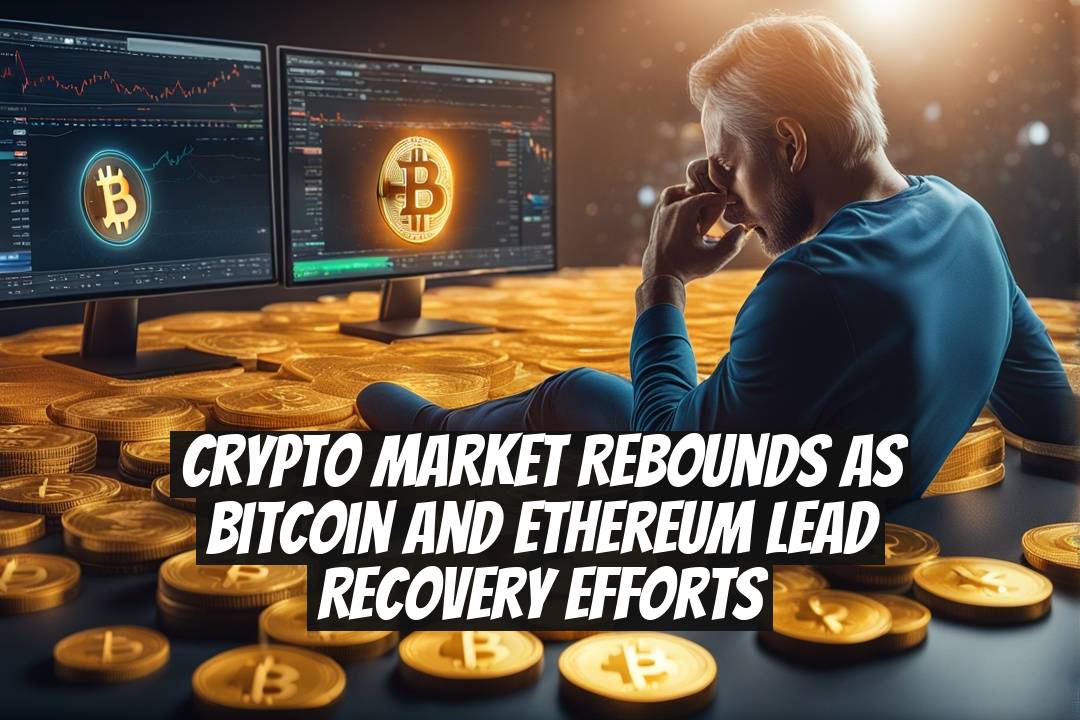 Crypto market rebounds as Bitcoin and Ethereum lead recovery efforts