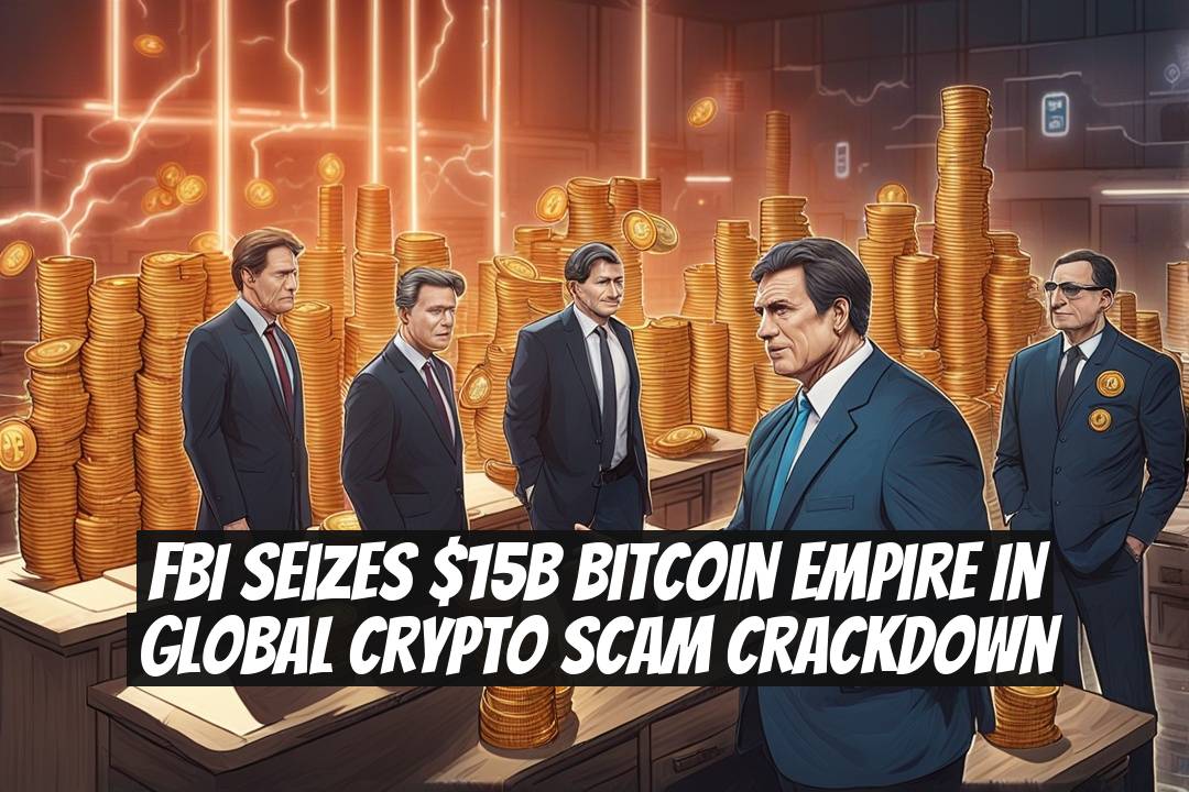 FBI Seizes $15B Bitcoin Empire in Global Crypto Scam Crackdown