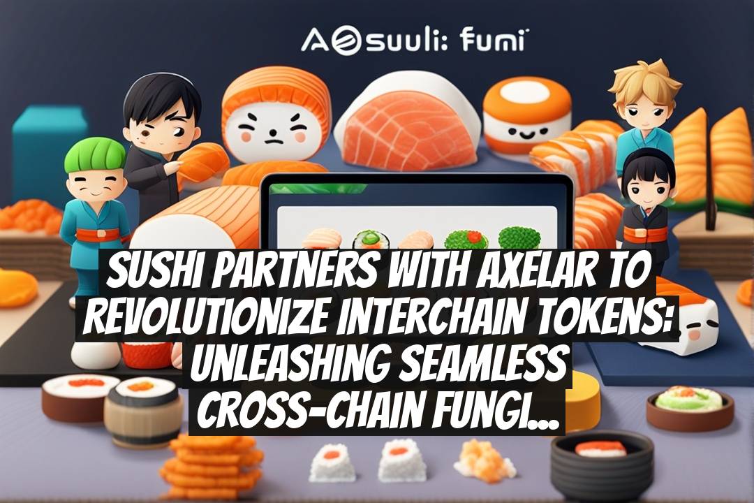 Sushi Partners with Axelar to Revolutionize Interchain Tokens: Unleashing Seamless Cross-Chain Fungibility and Customization