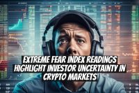 Extreme fear index readings highlight investor uncertainty in crypto markets