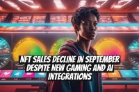 NFT Sales Decline in September Despite New Gaming and AI Integrations