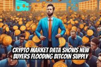Crypto Market Data Shows New Buyers Flooding Bitcoin Supply