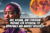 XRP, Solana, and Ethereum prepare for potential ETF approvals and market volatility