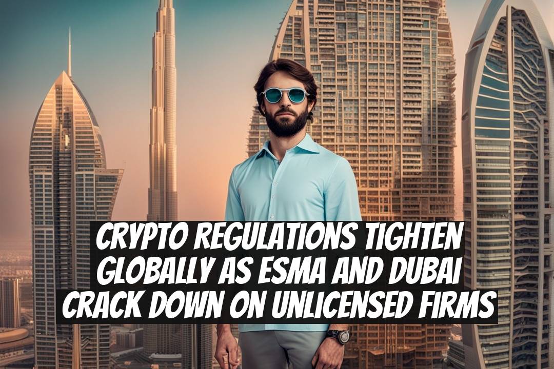 Crypto Regulations Tighten Globally as ESMA and Dubai Crack Down on Unlicensed Firms