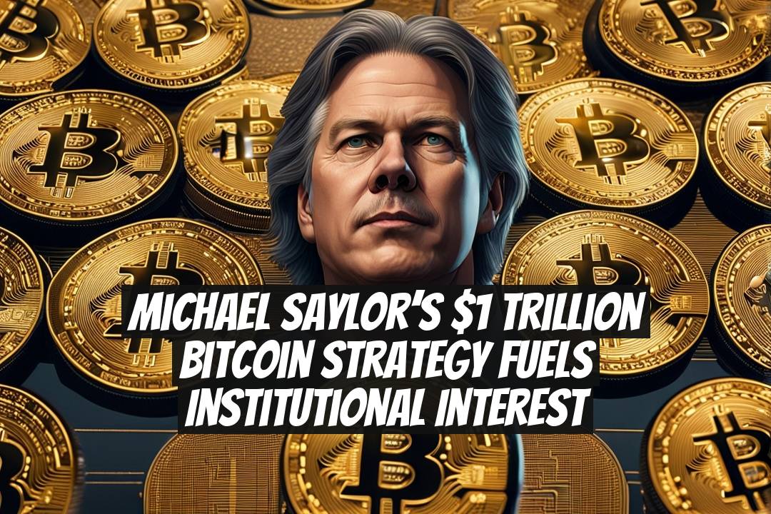 Michael Saylor’s $1 Trillion Bitcoin Strategy Fuels Institutional Interest