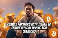 Rumble Partners with Tether to Enable Bitcoin Tipping for Creators