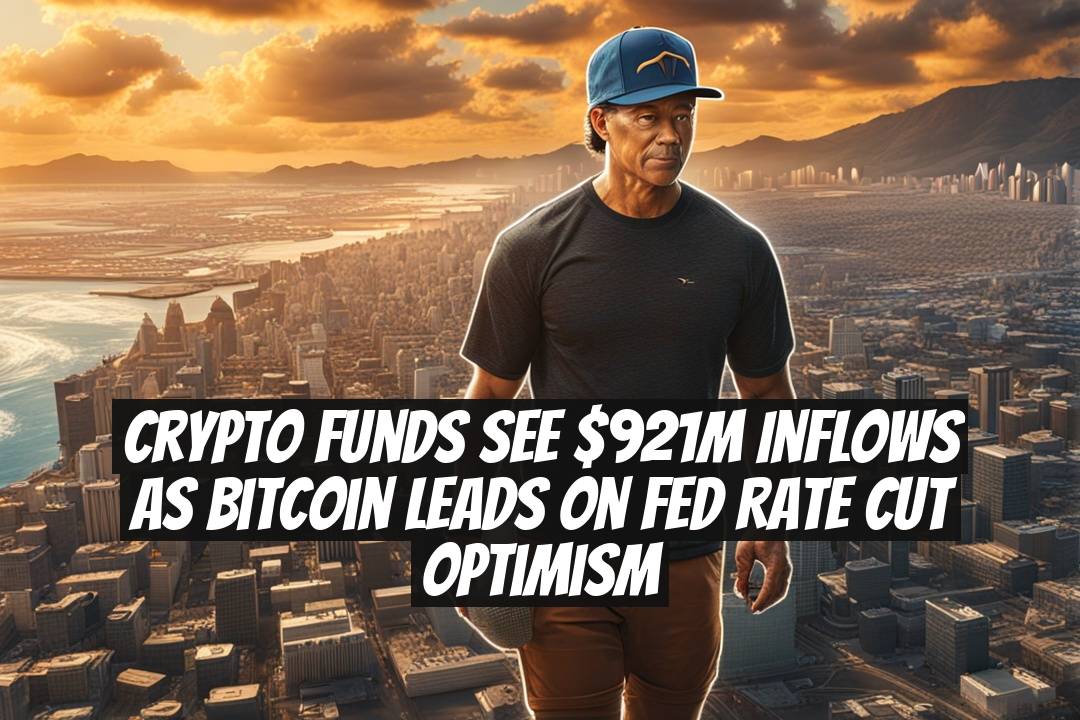Crypto funds see $921M inflows as Bitcoin leads on Fed rate cut optimism