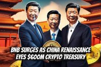 BNB Surges as China Renaissance Eyes $600M Crypto Treasury
