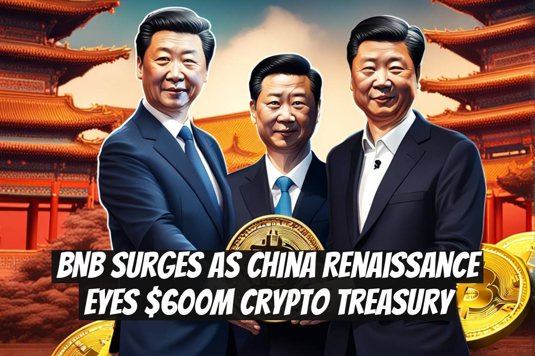 BNB Surges as China Renaissance Eyes $600M Crypto Treasury
