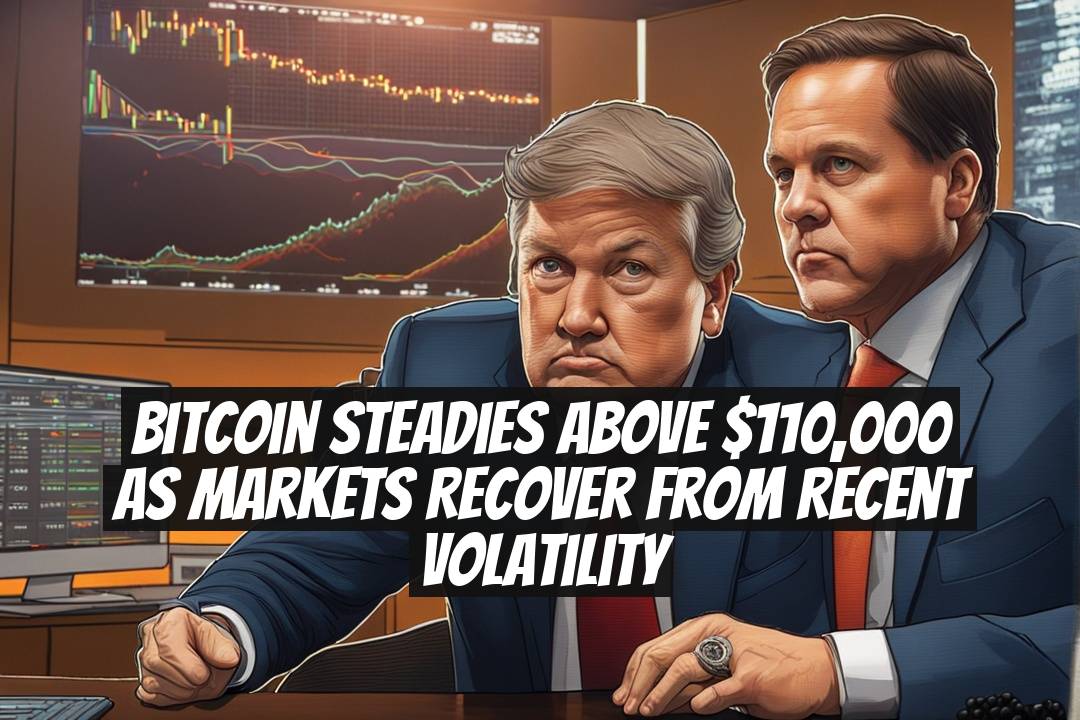 Bitcoin steadies above $110,000 as markets recover from recent volatility