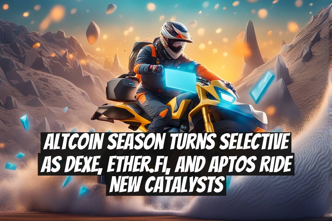 Altcoin season turns selective as DeXe, Ether.fi, and Aptos ride new catalysts
