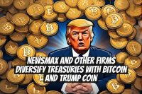 Newsmax and other firms diversify treasuries with Bitcoin and Trump Coin