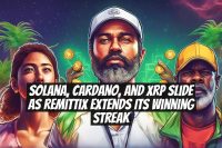 Solana, Cardano, and XRP Slide as Remittix Extends Its Winning Streak