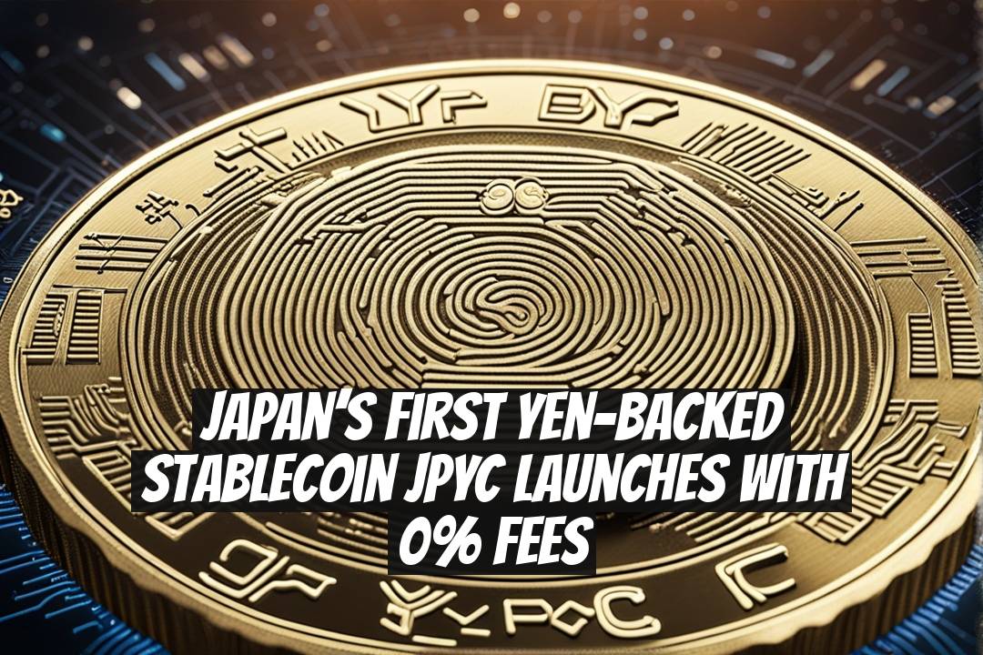 Japan’s first yen-backed stablecoin JPYC launches with 0% fees