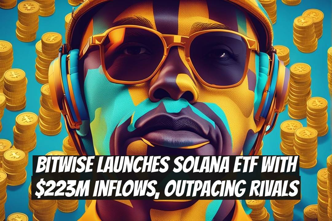 Bitwise launches Solana ETF with $223M inflows, outpacing rivals