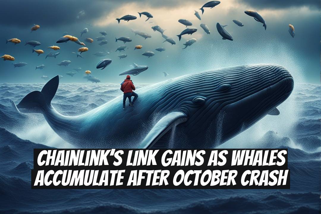 Chainlink’s LINK gains as whales accumulate after October crash