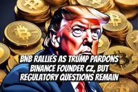 BNB rallies as Trump pardons Binance founder CZ, but regulatory questions remain