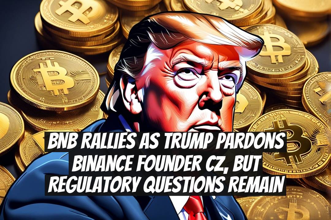 BNB rallies as Trump pardons Binance founder CZ, but regulatory questions remain