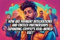 How are payment integrations and fintech partnerships expanding crypto’s real-world use?